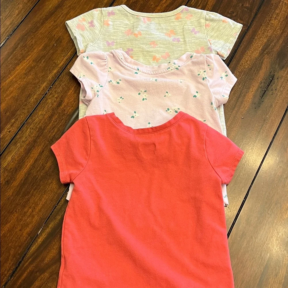 Lot of 3 Girls Tees, Size 12 Months